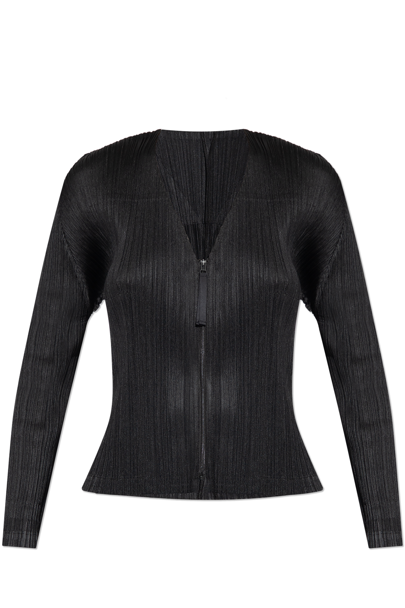 Black Pleated cardigan Issey Miyake Pleats Please - Ladies